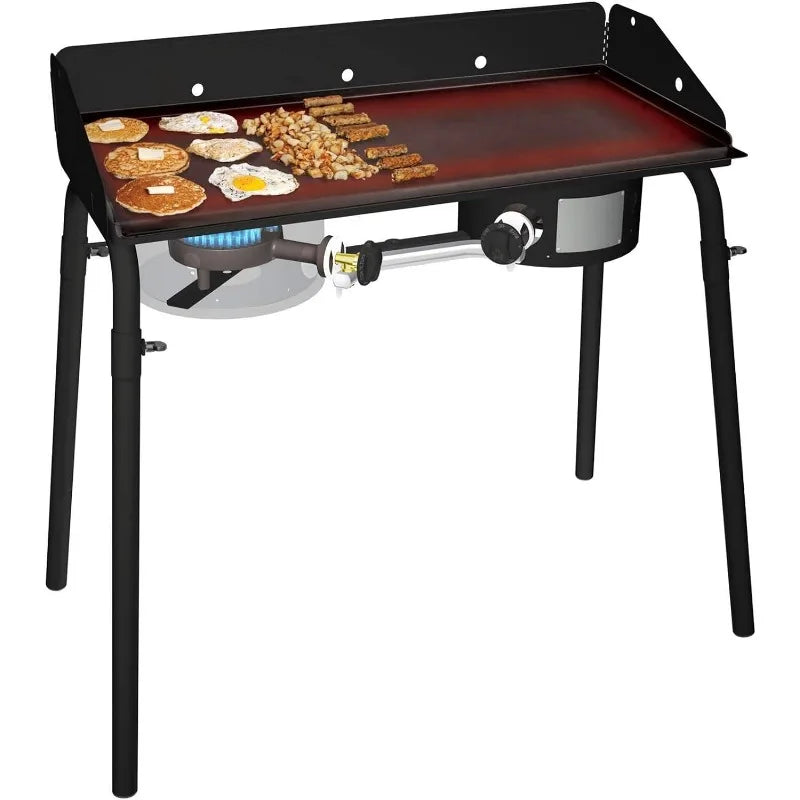 Camp Chef 2-Burner Griddle -  Flat Top Griddle for Camp Chef Cooking Systems