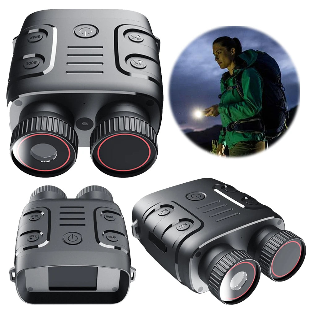 HD 1080P Digital Night Binoculars 5 X Digital Zoom Night Vision IR Goggles