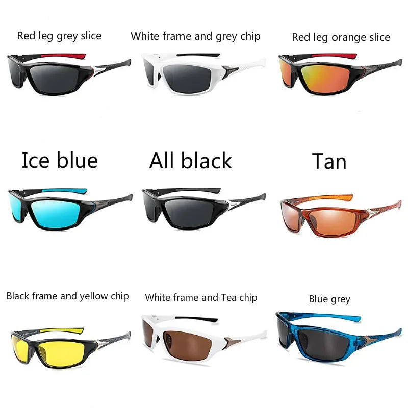 Polarizing UV400 Night Vision Sunglasses for Outdoor Sports - Men Women Skiing Glasses