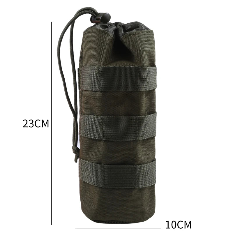 Reliable and Durable Molle Water Bottle Holder - Ideal for Outdoor Adventures, Hunting, Camping, Hiking