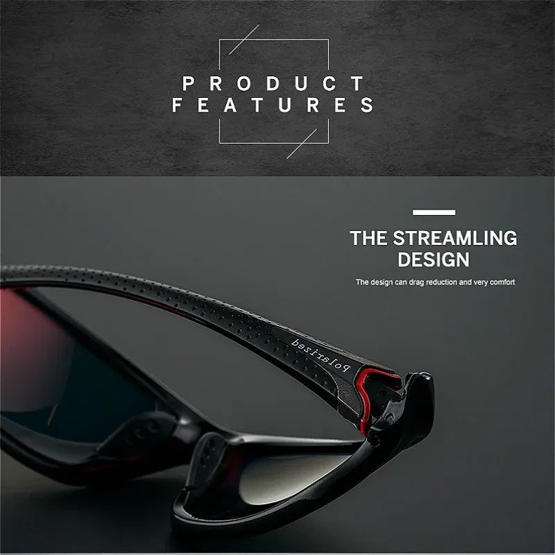 Polarizing UV400 Night Vision Sunglasses for Outdoor Sports - Men Women Skiing Glasses