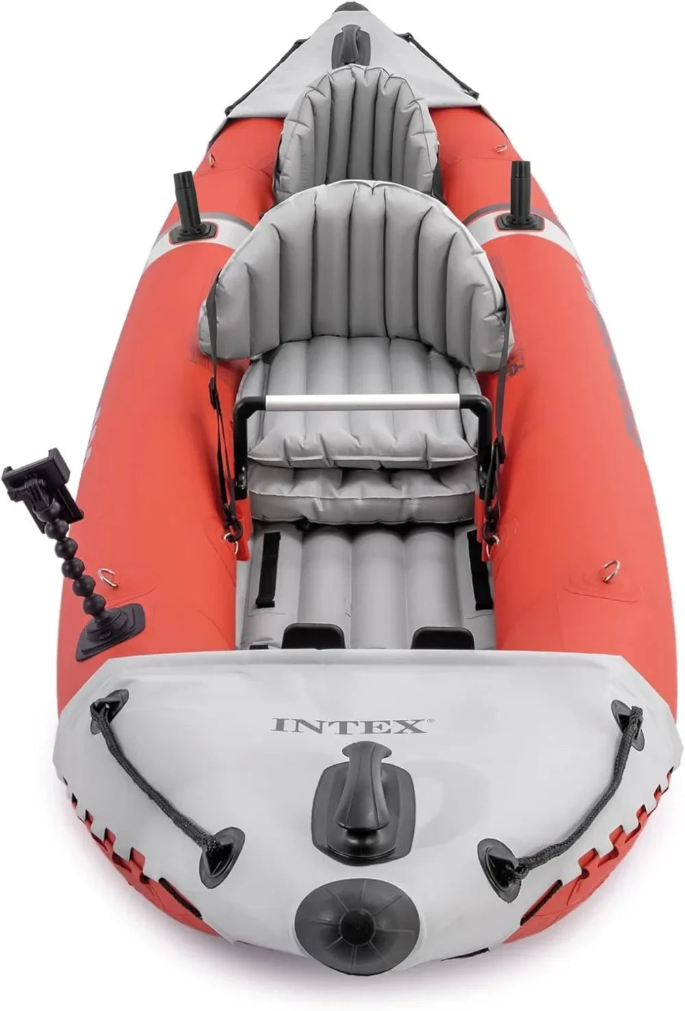 Excursion Pro Inflatable Kayak Series Includes Deluxe Kayak Paddles and High-Output Pump SuperTough PVC Adjustable Bucket Seat